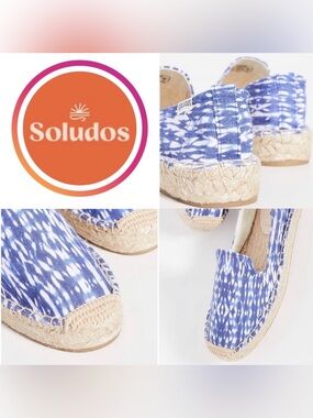 Soludos Shibori Tie Dye Espadrilles